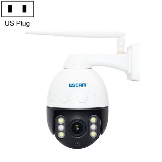 ESCAM Q5068 H.265 5MP Pan / Tilt / 4X Zoom WiFi Waterproof IP Camera, Support ONVIF Two Way Talk & Night Vision, AU Plug, US Plug, EU Plug, AU Plug, UK Plug