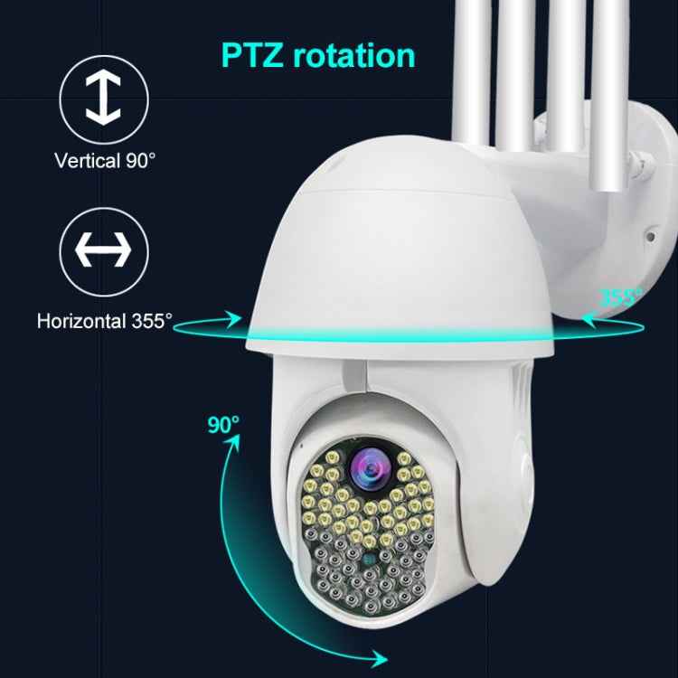 AL-63 2.0 Million Pixels 1080P HD WiFi IP Camera, Support Night Vision & Motion Detection & Two-way Intercom & TF Card, AU Plug