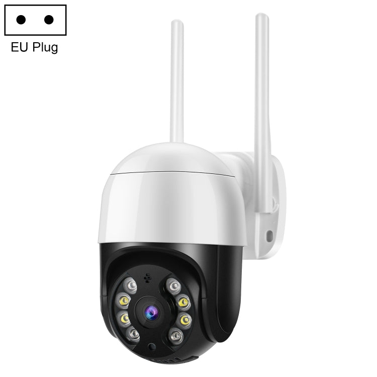Caméra IP WiFi HD 3,0 Mpx QX29, vision nocturne, détection de mouvement, audio bidirectionnel et carte TF, prise AU, QX29