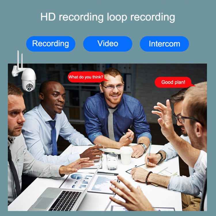 Q10 Outdoor Mobile Phone Remotely Rotate Wireless WiFi 10 Lights IR Night Vision HD Camera, Support Motion Detection Video / Alarm & Recording, UK Plug