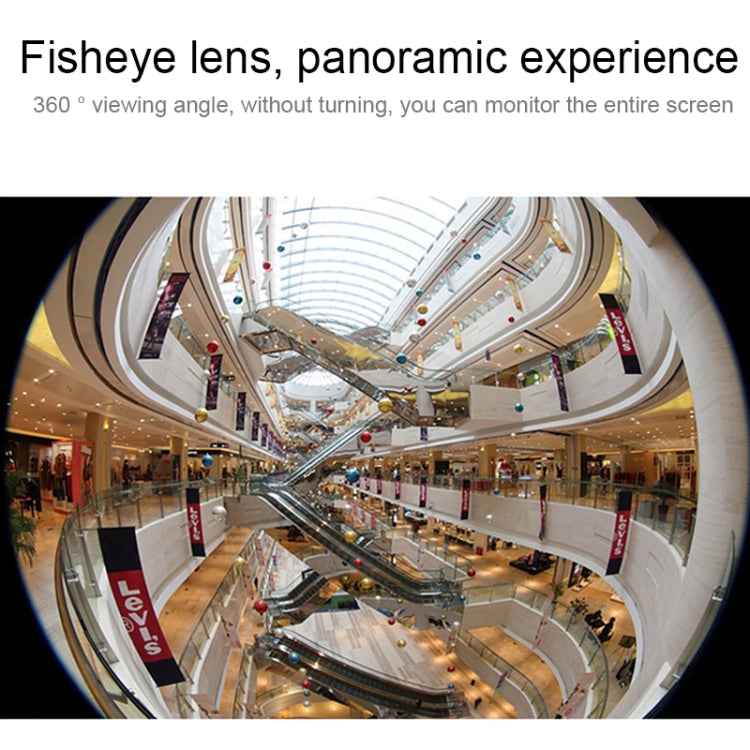 V380pro 360 Degree 1280*960P Network Panoramic Camera with TF Card Slot ,Support Mobile Phones Control