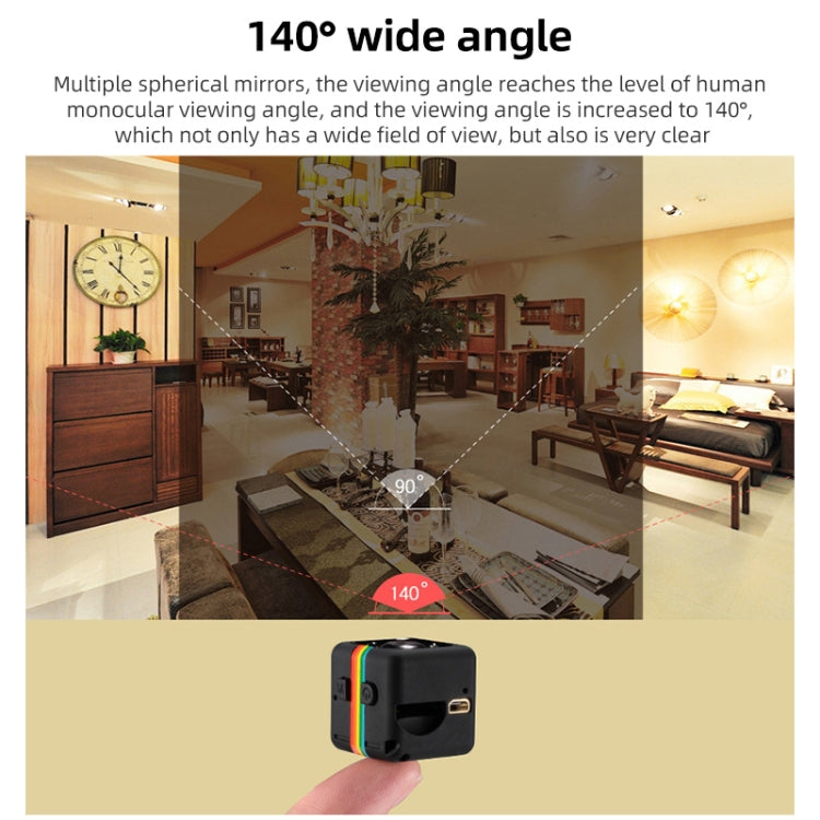 SQ11 Mini DV HD 960P 6 LEDs Sport Recorder Camera with Holder, Support Monitor Detection & IR Night Vision & TF Card, SQ11 960P 6 LEDs Red, SQ11 960P 6 LEDs Black, SQ11 960P 6 LEDs Blue
