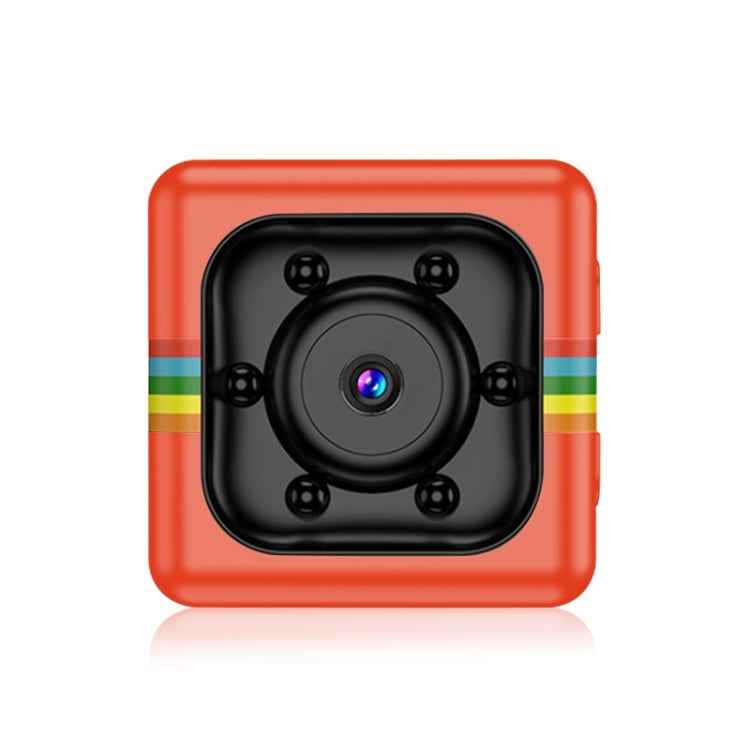 SQ11 Mini DV HD 480P 6 LEDs Sport Recorder Camera with Holder, Support Monitor Detection & IR Night Vision & TF Card