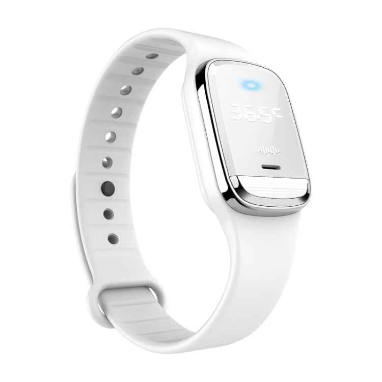 M20 Outdoor Ultrasonic Wave Mosquito Repellent Wristband with Clock & Body Temperature Test