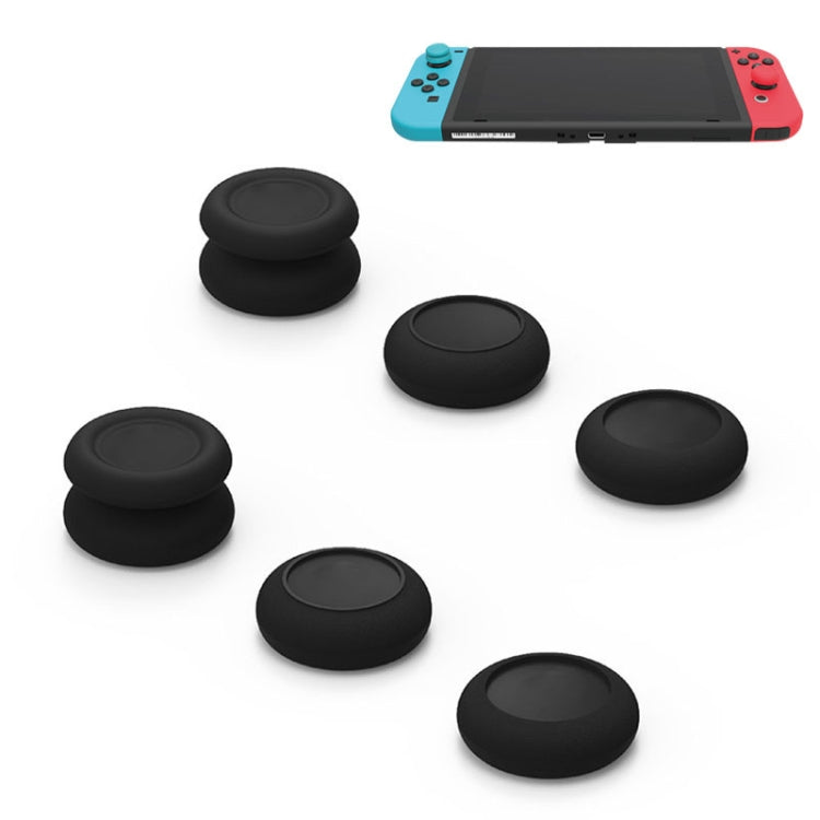 Left + Right Gamepad Rocker Cap Button Cover for Switch, For Switch(Black), For Switch(Blue + Magenta), For Switch(Red)