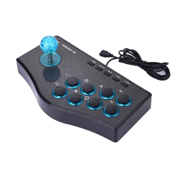 USB Gladiator Street Machine Game Handle Rocker Controller for PC / PS3 / TV Box