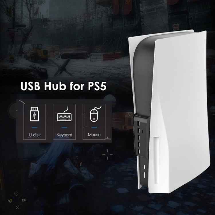KJH P5-008 6 in 1 USB Splitter Expander Hub Adapter For PS5
