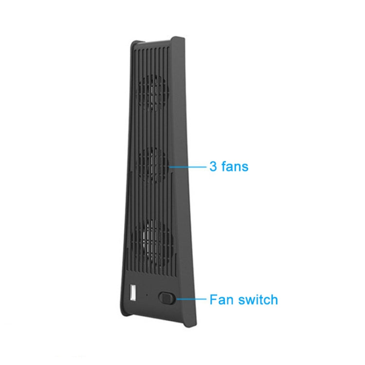 KJH P5-009 Console Cooling Fan For PS5, P5-009(Black), P5-009(White)