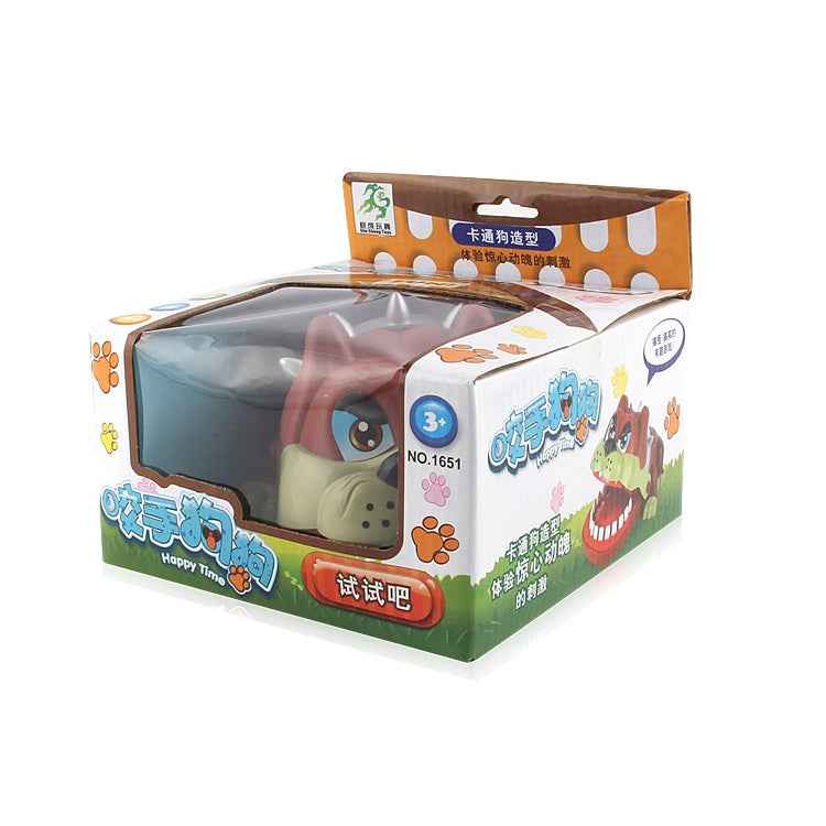 Cartoon Creative Dog Shape Bite Hand Novelty Tricky Toys