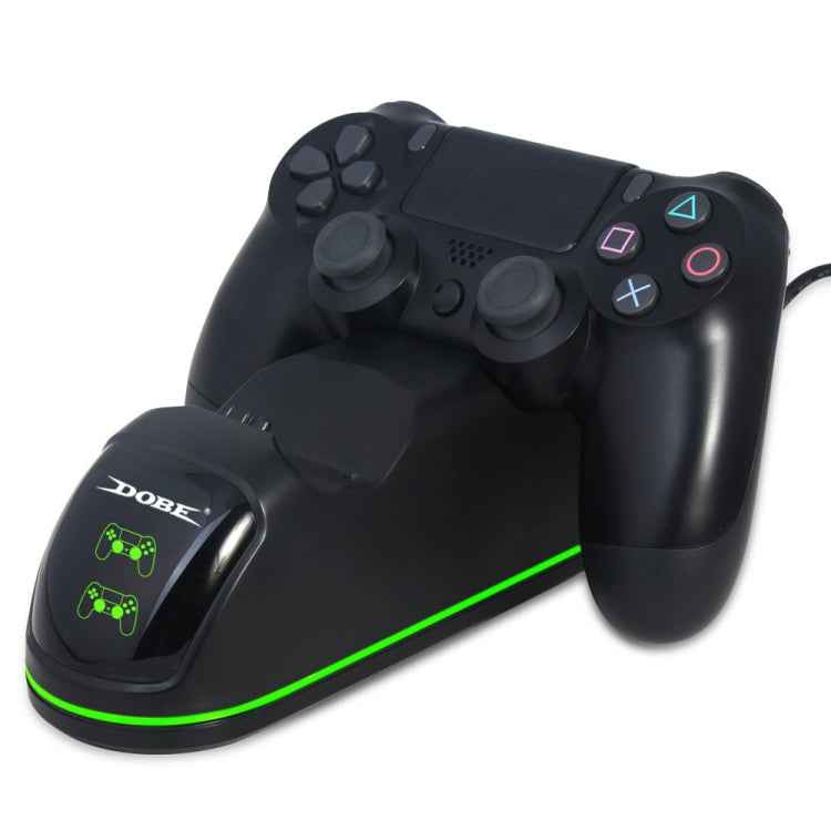 DOBE TP4-1781 Wireless Controller Dual Charging Dock LED Charger Handle Charger for  PS4 / Slim / Pro