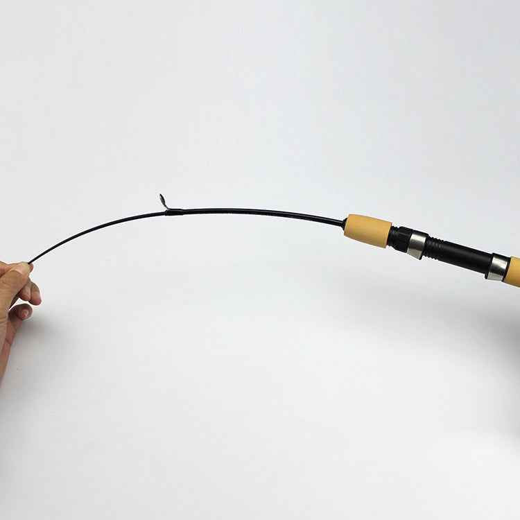 27cm Portable Ice Fishing Rod Shrimp Rod Lure Rod Fishing Gear Fittings , Extension Length : 60 cm