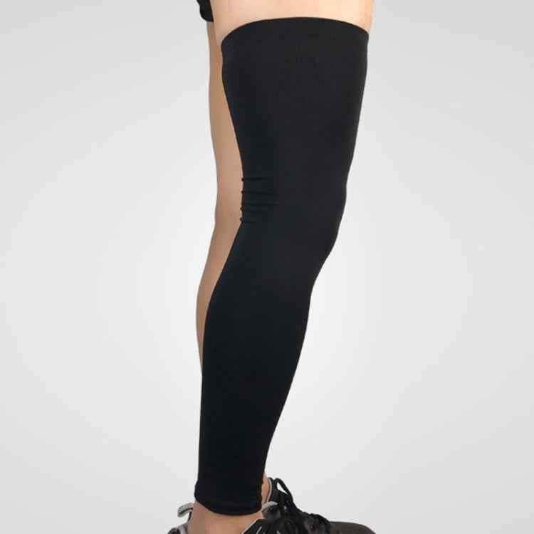 Professional Outdoor Sports Basketball Football Knee Pads Warm Compression Leg Protectors, Size: M