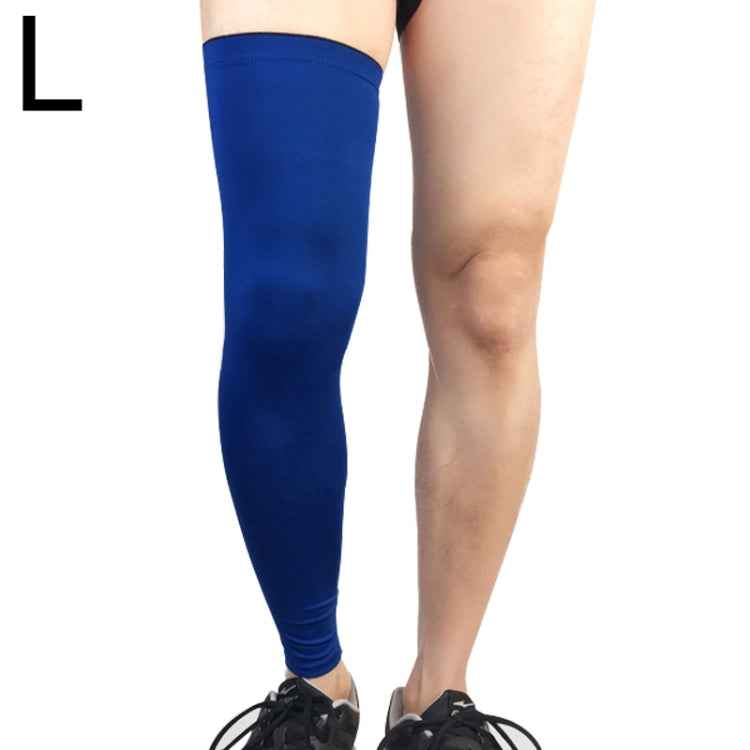 Professional Outdoor Sports Basketball Football Knee Pads Warm Compression Leg Protectors, Size: L