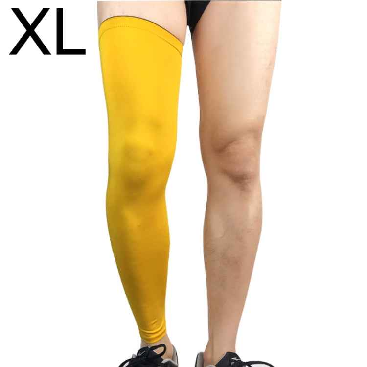 Professional Outdoor Sports Basketball Football Knee Pads Warm Compression Leg Protectors, Size: XL