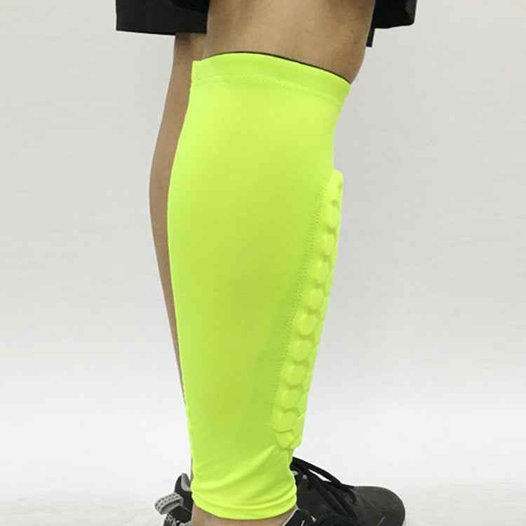 Football Anti-collision Leggings Outdoor Basketball Riding Mountaineering Ankle Protect Calf Socks Gear Protector, Size: M