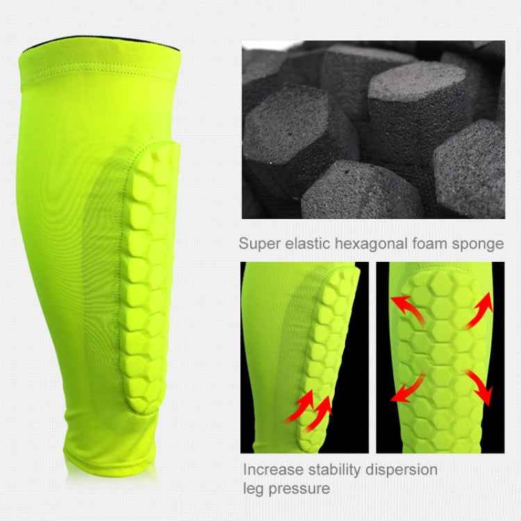 Football Anti-collision Leggings Outdoor Basketball Riding Mountaineering Ankle Protect Calf Socks Gear Protector, Size: M