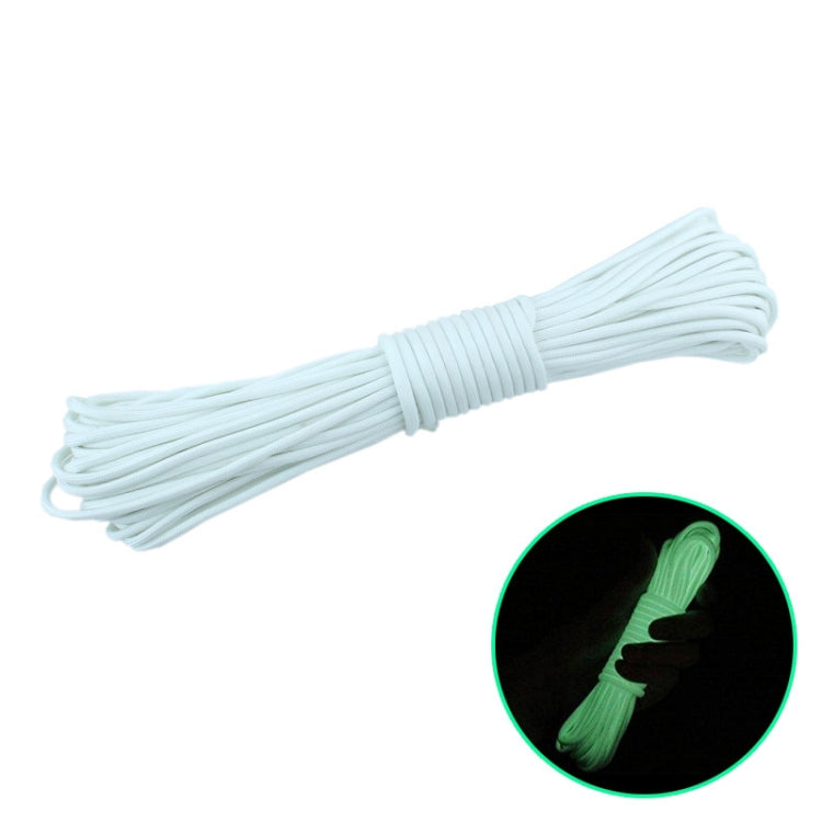 20m 9-Core Nylon+Polyester Full-light Outdoor Camping Tent Rescue Bundled Fluorescent Climbing Rope, 20m Green, 20m Blue, 20m White, 20m Yellow, 20m Orange, 20m Pink