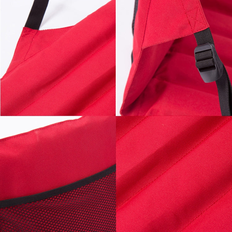 Outdoor Folding Seat Cushion With Backrest, Size: 78*40*2cm, CLS Folding Stool(Red), Folding Seat(Black)