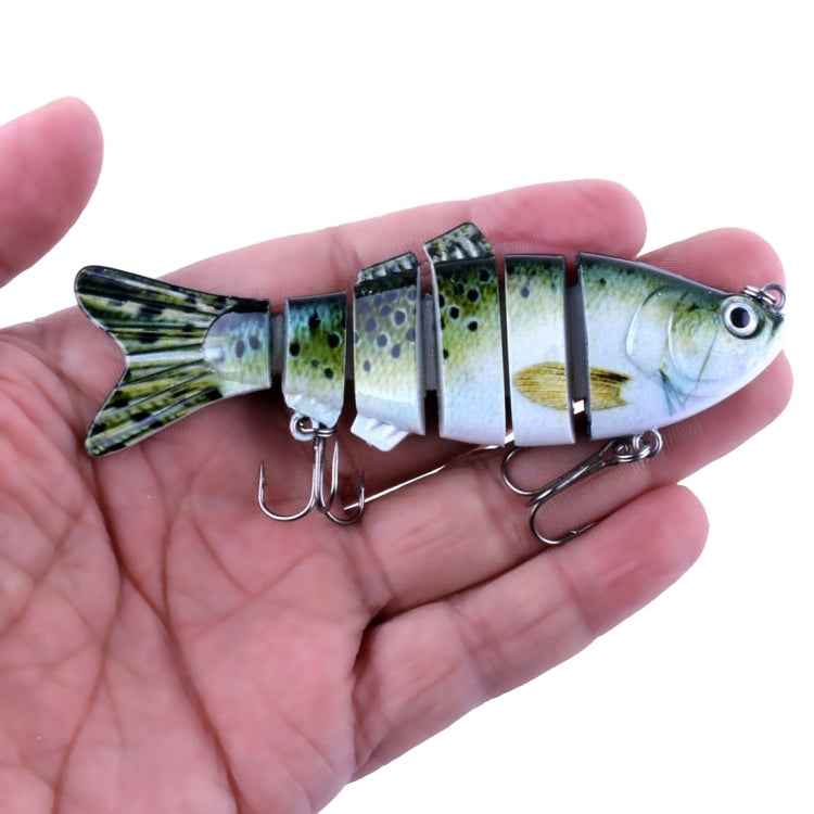 HENGJIA JM020 11cm 18g Multi-section Plastic Hard Baits Fishing Lures Set Fishing Tackle Baits