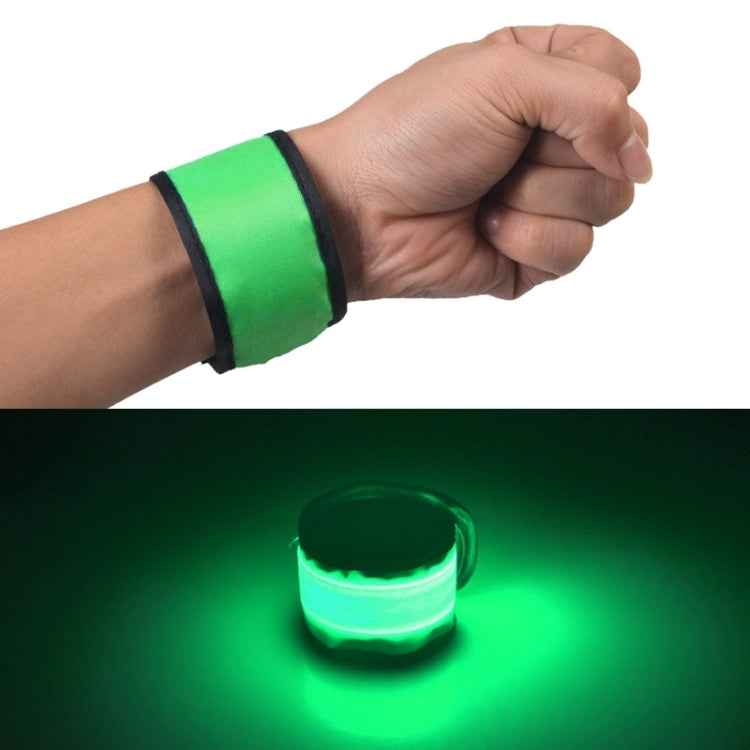 LED Luminous Slap Pat Circle Outdoors sports Wristband, Small, Size:26*4cm