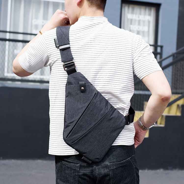 Multi-Function Portable Anti-theft Polyester Business Chest Bag Outdoor Sports Shoulder Bag for Men