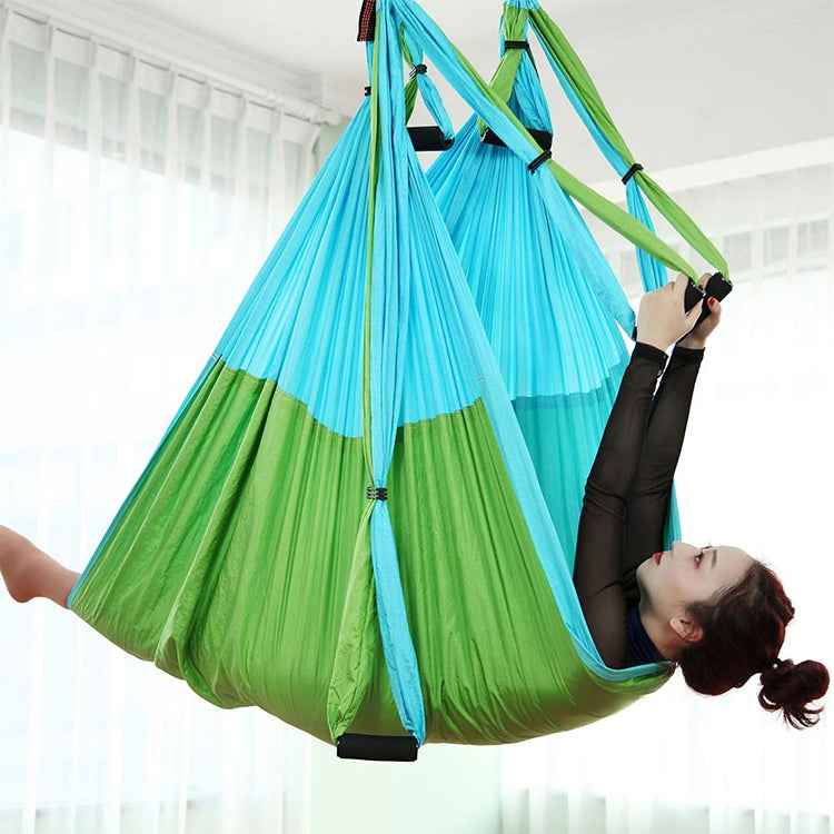 6 Handles Bodybuilding Handstand Inelasticity Aerial Yoga Hammock