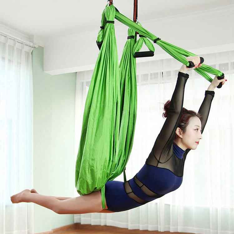 6 Handles Bodybuilding Handstand Inelasticity Aerial Yoga Hammock