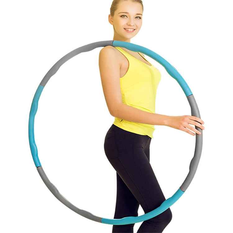 0.7kg 6-Section Fitness Removable Sponge Foam Fitness Circle for Adult