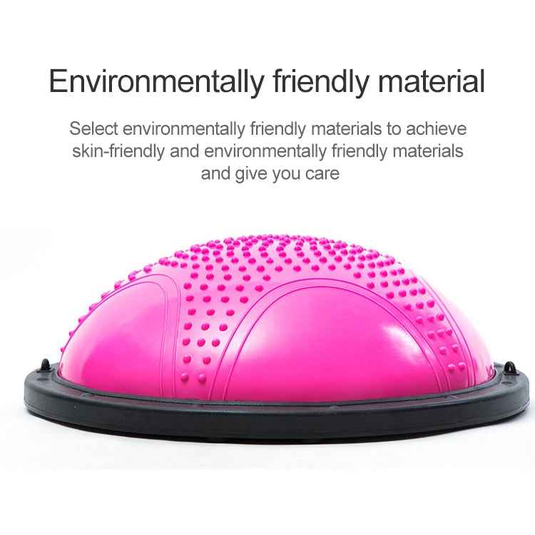 Explosion-proof Yoga Ball Sport Fitness Ball Balance Ball with Massage Point, Diameter: 60cm