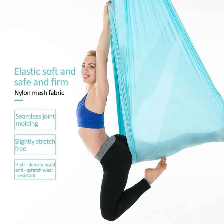 Household Handstand Elastic Stretching Rope Aerial Yoga Hammock Set