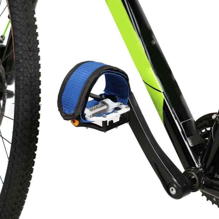 2 PCS Bicycle Pedals Bands Feet Set With Anti-slip Straps Beam Foot