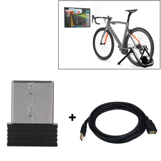 Mini ANT+ USB Stick Adapter Cycling Bicycle Speed Sensor (wireless + wired), wireless + wired