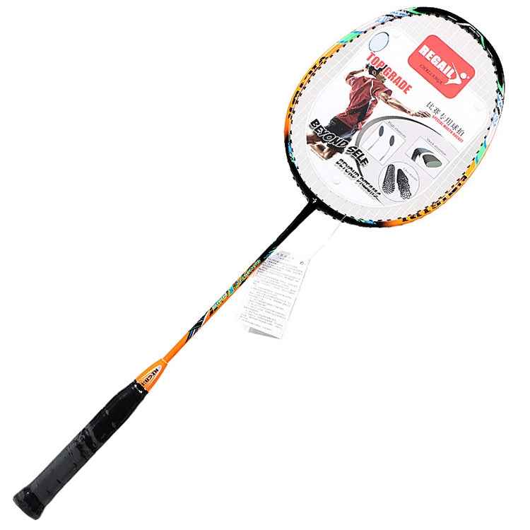 REGAIL 8019 2 PCS Carbon Durable Badminton Racket for Beginners