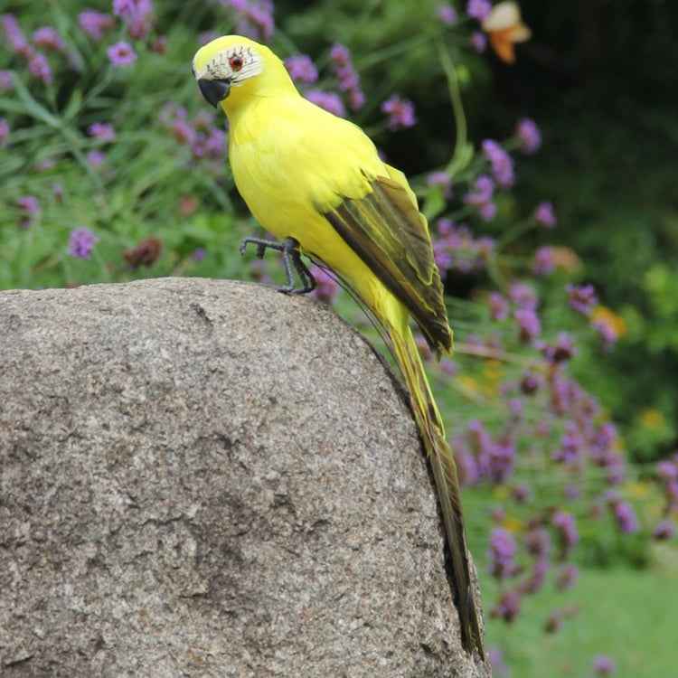 25cm Simulation Parrot Simulation Macaw Horticultural Decoration
