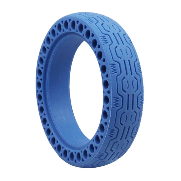 8.5 inch Electric Scooter Wear-resistant Shock-absorbing Decorative Pattern Tire Honeycomb Solid Tire, Suitable for Xiaomi Mijia M365