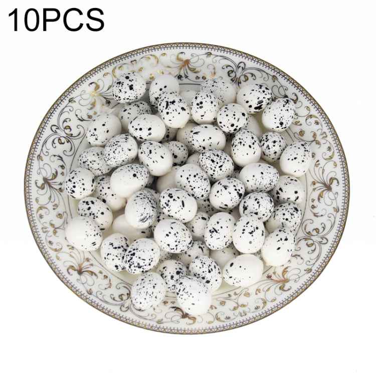 10 PCS Simulation Bird Egg Holiday Decoration