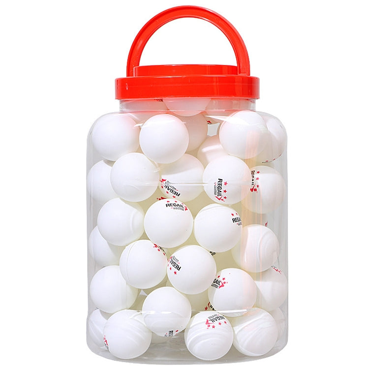 REGAIL 60 PCS Barrel Celluloid Table Tennis Training Ball