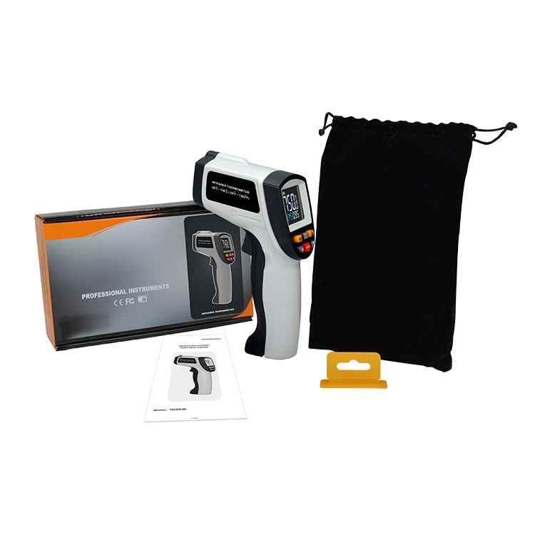 GT750 Portable Digital Laser Point Infrared Thermometer, Temperature Range: -50-750 Celsius Degree without Battery