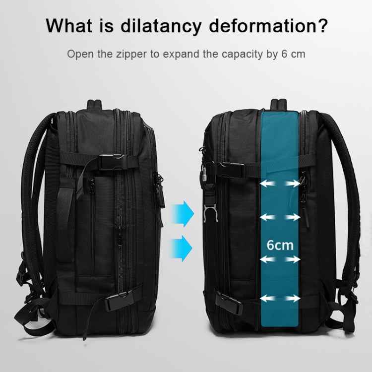 BANGE Business Backpack Men Travel Waterproof Large Capacity Computer Shoulders Bag