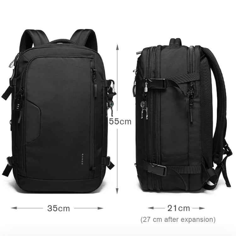 BANGE Business Backpack Men Travel Waterproof Large Capacity Computer Shoulders Bag