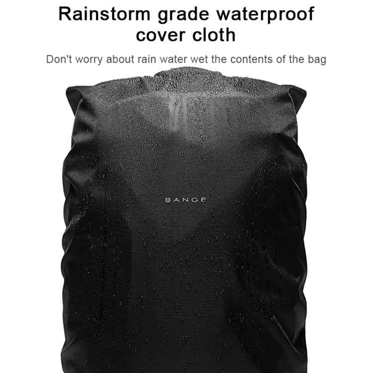 BANGE Business Backpack Men Travel Waterproof Large Capacity Computer Shoulders Bag