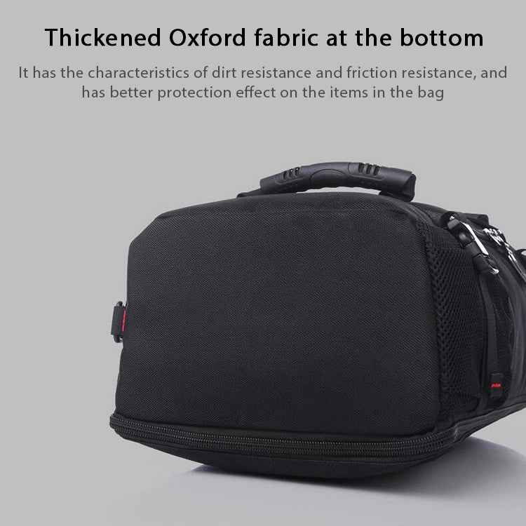 KAKA Large Capacity Backpack Men Travel Bag Leisure Student Waterproof Shoulders Bag with Lock