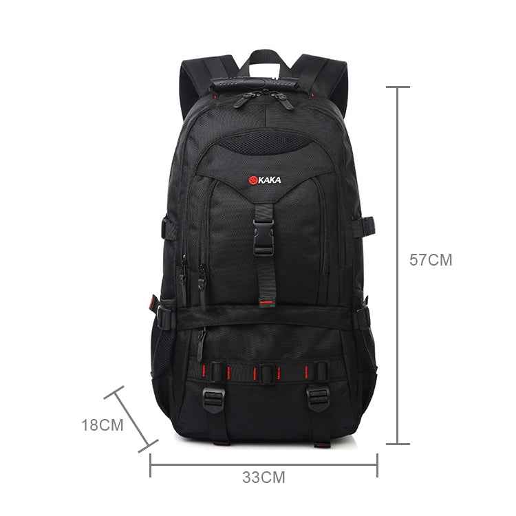 KAKA Travel Student Sports Waterproof Bag Men Backpack Double Shoulder Bag