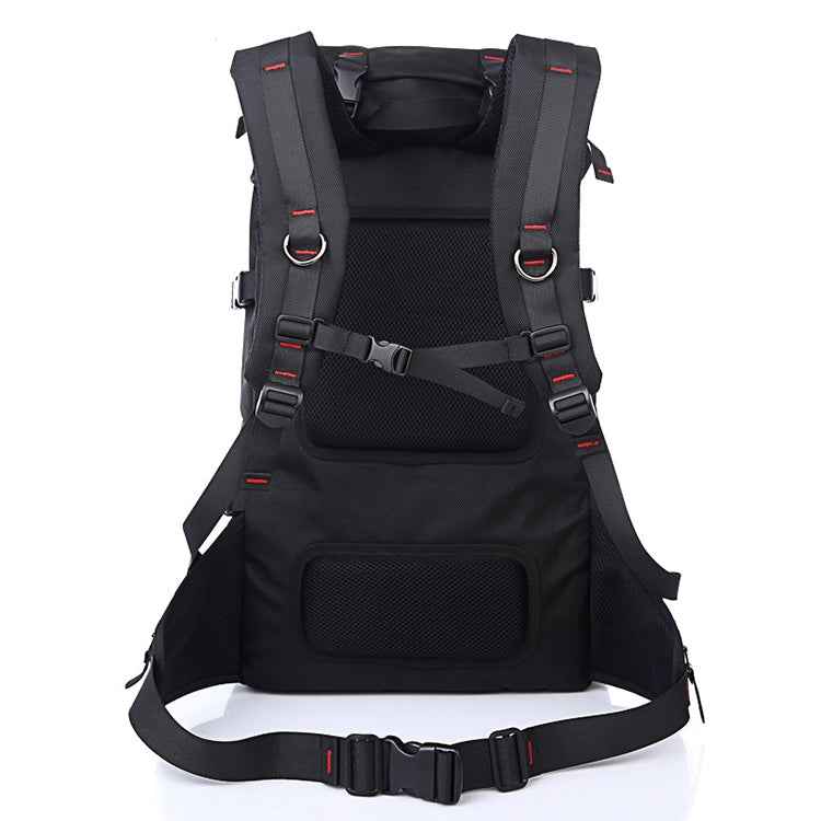 KAKA Large Capacity Travel Backpack Outdoor Oxford Cloth 55L Waterproof Mountaineering Shoulders Bag with Lock