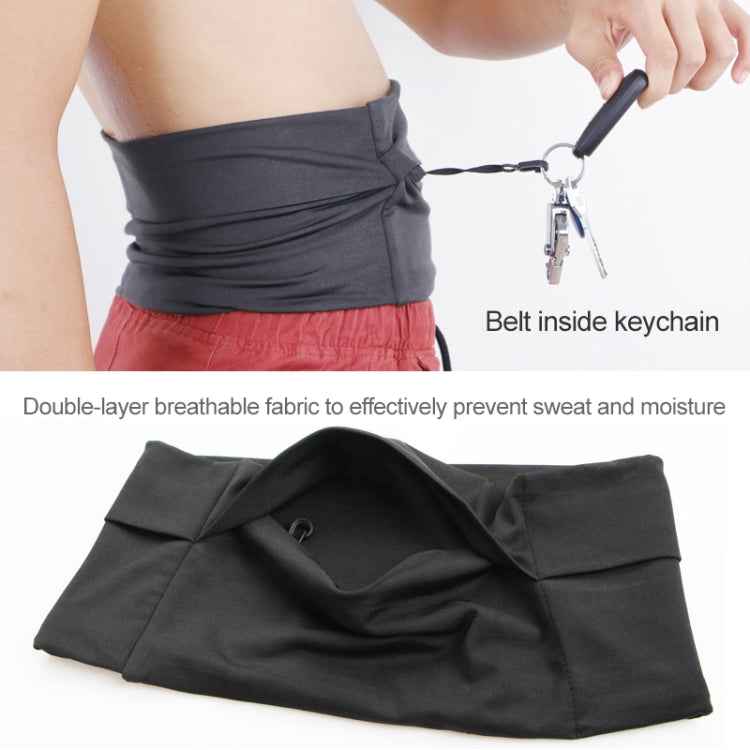 Personal Large-capacity Stretch Tablet Pockets Travel Anti-theft Bag Phone Bag,Size: M
