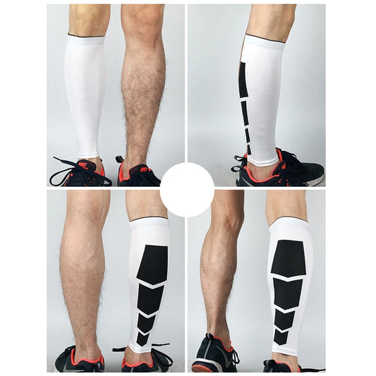 2 PCS Sports High Elastic Outdoors Climbing Basketball Knee Support Guards, Size: L, L