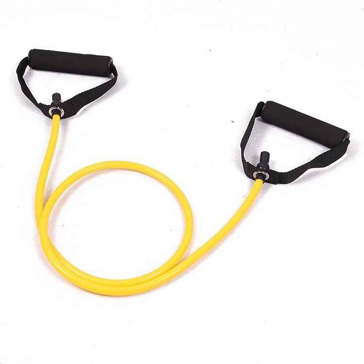 Fitness Exercise Resistance Bands Stretch Elastic Rope Workout Yoga Rally Muscle Training Exercise Rope, Size:5*11*1200mm, Random Color Delivery