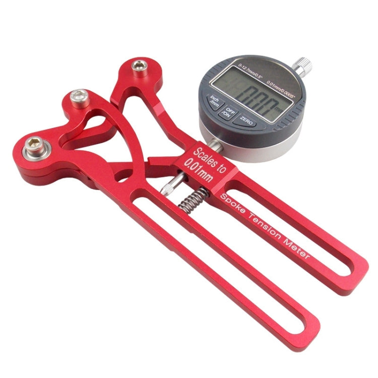 BIKERSAY BT100B MTB Bicycle Electronic Tension Meter, BT100B(Black), BT100B(Red)