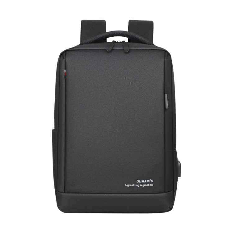 OUMANTU 9003 Business Laptop Bag Oxford Cloth Large Capacity Backpack with External USB Port