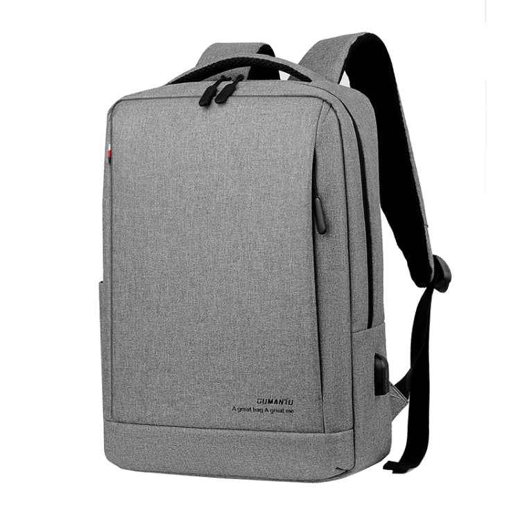 OUMANTU 9003 Business Laptop Bag Oxford Cloth Large Capacity Backpack with External USB Port